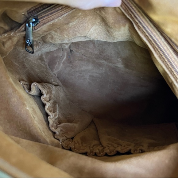 Patricia Nash Laureana Leather Kiss-lock Hand/Crossbody Bag With Chain P823311 - Picture 13 of 16